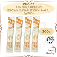CSR Sugar Sachet Economy Pack -200s x 5g (Brown Sugar  / Fine Sugar)