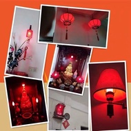 New Year Spring Festival Led Red Bulb Household E27 Screw Energy-Saving Lamp Wedding Ceremony Celebration Decoration Festive Bright Red Tome Lamp/Candle Shape Bulb red light /