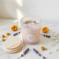 玫瑰雙層大蠟燭 空間香氛 精油香氛 精油蠟燭