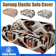 Sarung Sofa Elastic Sofa Cover 1/2/3/4 Seater Sofa Cover L Shape Stretch Cover Slipcover Sarung Kusy