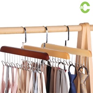 Clothes hanger Hook Durable Solid Wood 8 Hooks Strong Simple Living