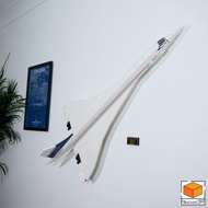 Wall Mount For Lego Icons Concorde (10318) (2 In 1)