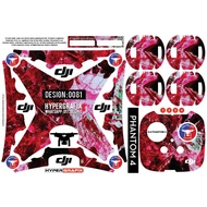 DJI PHANTOM 4 ADV / PRO Sticker Skin Design 0081