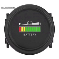 12V/24V/36V/48V/72V LED Digital Battery Indicator Waterproof Meter Gauge Battery Indicator for Go-Lf