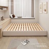 Hotel Frame Dense Bedside Tatami Solid Wood F1LI