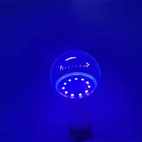Portable Blacklight Ultraviolet Lamp UV Purple Bulb 360 Glow Atmosphere UV Light Bulbs 10W E27 Purpl