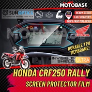 HONDA CRF250 RALLY Meter Screen Protector TPU Film [SunOptics] CRF 250 Motorcycle Accessories