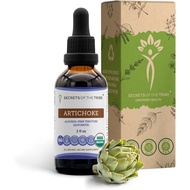 Secrets of the Tribe Artichoke USDA Organic | Alcohol-Free Extract, High-Potency Herbal Drops | Made