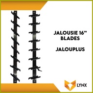 ┐ ▣ ┇ Jalousie Jalouplus 16 Blades for Louver Window 1 Pair