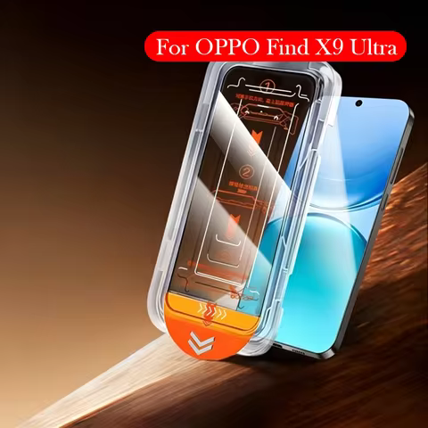 2PC Tempered Glass For OPPO Find X9 Ultra Dust-free Installation Film Screen Protector for OPPO FIND