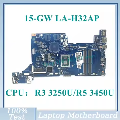 M27608-001 M03669-601 With R3 3250U/R5 3450U CPU Mainboard GPP53 LA-H32AP For HP 15-GW 15S-GR Laptop