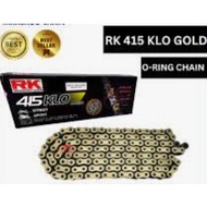RK Takasago 415 KLO GS Gold O-Ring Chain 122L 132L RK415 Oring