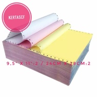 CF paper continuous form paper 3PLY A4 size: 2 dotmatrix printers