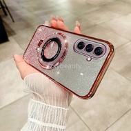 Ốp cho Samsung Galaxy A55 A35 A56 A36 A26 A16 LTE 2024 5g Ốp lấp lánh mạ kim tuyến mềm cho samsunga5