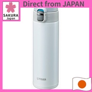 Tiger Stainless Steel One-Push Vacuum Insulated Bottle Lightweight Easy-Clean Keeps Hot & Cold 360ml