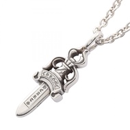 【二手】Chrome Hearts 匕首項鍊，925純銀，男士項鍊，二手