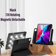 Detachable Magnetic protective caseเคสแม่เหล็กแบบถอดได้สำหรับ ipad air4/5 pro11/2018-2023 pro12.9เคส