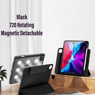 Detachable Magnetic protective caseเคสแม่เหล็กแบบถอดได้สำหรับ ipad air4/5 pro11/2018-2023 pro12.9เคสไอแพด