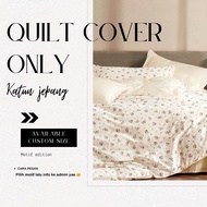KATUN QUILT COVER ONLY JAPANESE COTTON MOTIF RFN