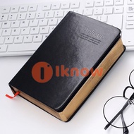 {GKYJK} I know Vintage Thick Paper Notebook Notepad Leather Bible Diary Book Journals Agenda Planner