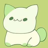 數位 Green Cat Animation greenscreen for Decorating video content.