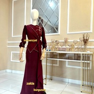 zakia dress-dress mermaid-dress wisuda-dress kondangan