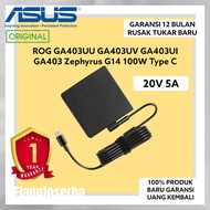 Original Asus ROG GA403UU GA403UV GA403UI GA403 Zephyrus G14 100W 100Watt Type C Laptop Charger Adap