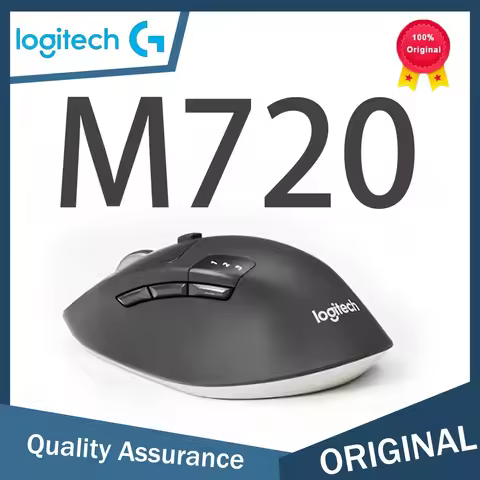 Logitech M720 Precision Pro Wireless & Bluetooth Mouse, 1000 DPI Optical Mouse, Hyper-Fast Scrolling