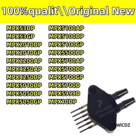 100% new original MPX10DP MPX53DP MPX2010DP MPX4250AP MPX4250DP MPX5010DP MPX5100AP MPX5100DP MPX505