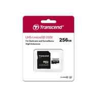 Transcend USD350V microSD High Endurance UHS-I U3 UHS-I U1 Class 10 V30 A2 Memory Card with Adapter