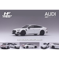 Hobby Fans Audi RS7 ABT Sportback 2022 White AW-197 Diecast Scale 1:64
