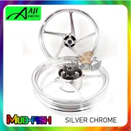 AJI RACING HONDA RS150 | RSX FG 511 SPORT RIM 160 / 185 (CHROME SILVER)