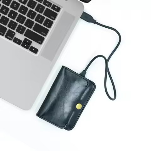 Hard Drive Microfiber Leather Case Hard Disk Non-Slip Protective Cover Scratch & Shock Protector SSD