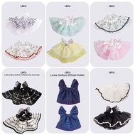 Baby Clothes 10cm15/17cm labubu labubu Baby Clothes Skirt Sitting Shirley Star Delu Duffy Sydney BJD