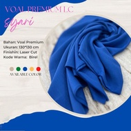 Voal LC Syar'i Square Hijab UK 130 x 130 laser cut Square Hijab EH 1