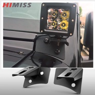 HIMISS Car A-pillar Spotlight Bracket Windshield Hinge Mounting Front Bar Auxiliary Lighting Strip Light Support