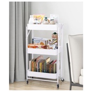 3-Tier Foldable Wheeled Trolley