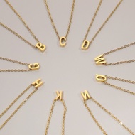 Latest F49 Anti-Rust Titanium Letter Necklace for Women