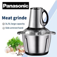 Food Chopper Meat Grinder 3L/5L large capacity Chopper Electric Stainless Steel Blender 6 Blades Meat Grinder ​with Turbo Cutter