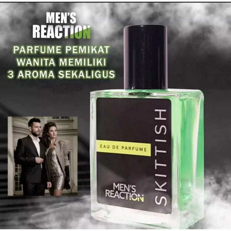 Parfum Skittish Mens Reaction Original Parfum Pria Pemikat Wanita Terlaris