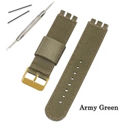 Dây Đeo Đồng Hồ Nylon Cho SWA TCH Dây Đeo Đồng Hồ Nato 17Mm 19Mm 20Mm Dây Đeo Vòng Tay Dây Đeo Cổ Ta