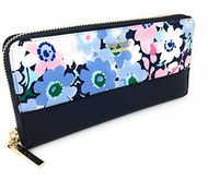 Kate Spade New York Cameron Street Lacey Zip Around Wallet Navy