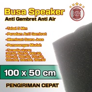 Thick waterproof speaker foam 5 sizes 100x50cm, 100x100cm, 120x50cm, 120x100 cm