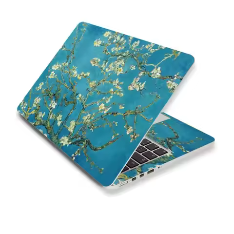 DIY Laptop Stickers Skins A+C Side Vent Holes Notebook Computer Decor PVC for Macbook /HP / Dell / L