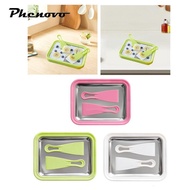 [Phenovo] Ice Cream Maker Pan Multifunctional Easy to Use DIY Household Freezer Yogurt Maker for Gel