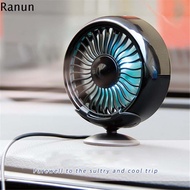 RANUN Multi-function USB Charging Car Interior Accessories Rear Seat Fan Car Air Vent Clip Fan Home 