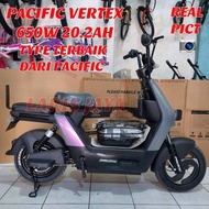 PACIFIC VERTEX SEPEDA LISTRIK SEPEDA LISTRIK PACIFIC VERTEX 650W 20.2AH