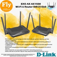 D-LINK DIR-X1560 EXO AX AX1500 Smart Wi-Fi 6 (802.11ax) Wireless MU-MIMO And OFDMA Technology Gigabi