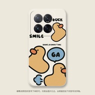 Three Little Ducks Cute Silicone Phone Case for Xiaomi 15 14 pro 13X 15 Ultra 12 pro MediaTek Versio