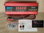 EASUN Inverter 12V 3000W  DC to AC 220V. Pure sine Wave สินค้าคุณภาพ ส่งจากไทย